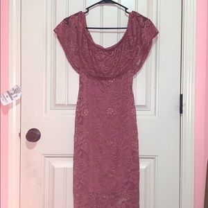 Mini off the shoulder dress